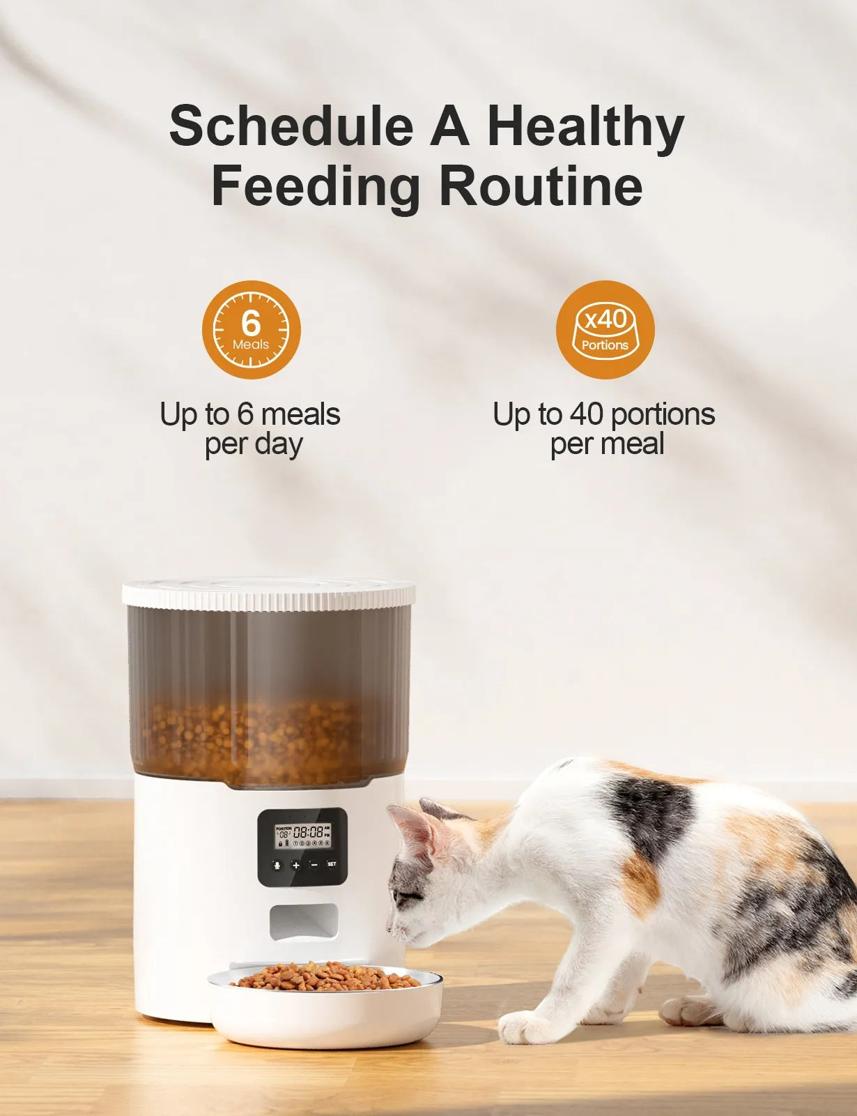 COMEDERO AUTOMATICO PARA PERROS Y GATOS