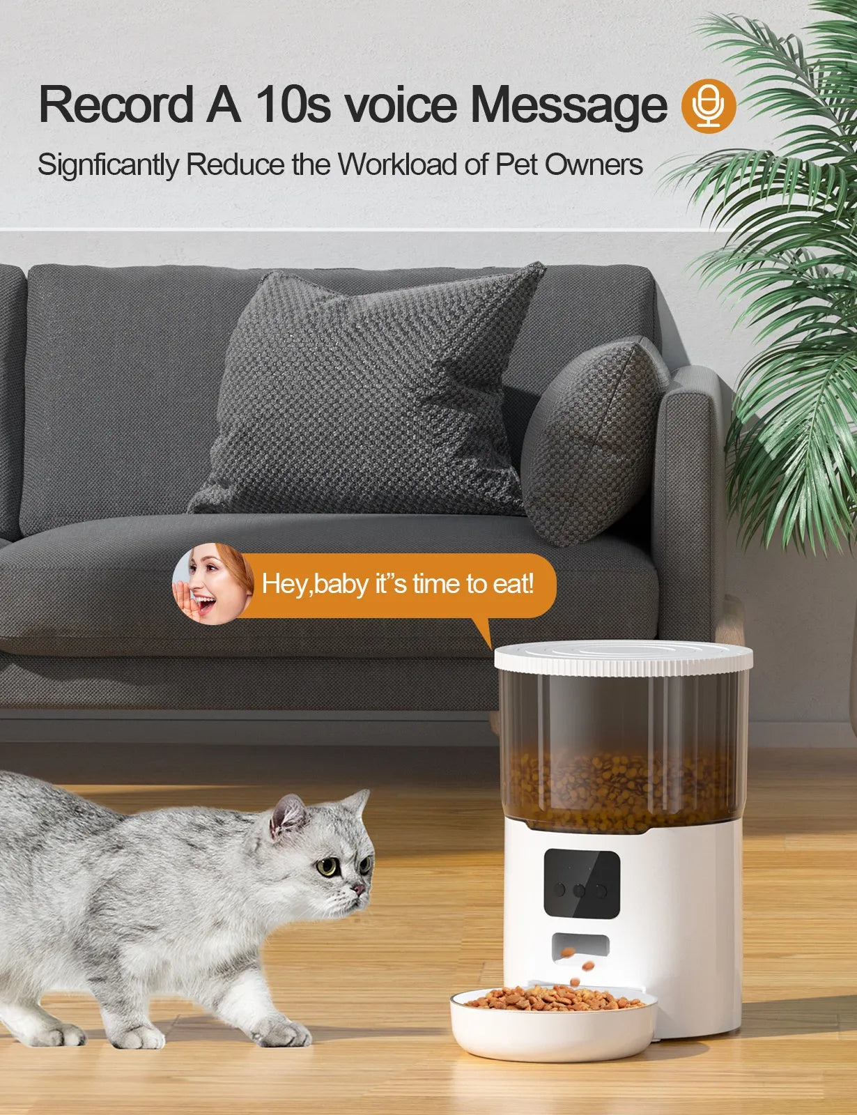 COMEDERO AUTOMATICO PARA PERROS Y GATOS